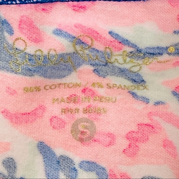 Lilli Pulitzer JoJo Printed Top Size S Like New - Picture 5 of 5